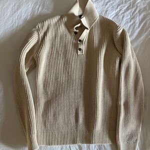 Quince Men's Cream Sweater